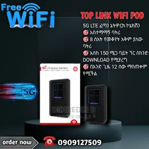 5G Top Link Portable Wifi Pod | SearchEthio