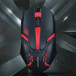 DIVIPARD OP-20 Colorful Glowing Wired Gaming Gaming Mouse | SearchEthio