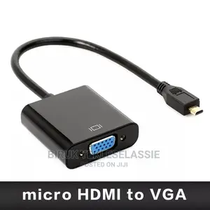 Micro HDMI to VGA Converter Adapter | SearchEthio